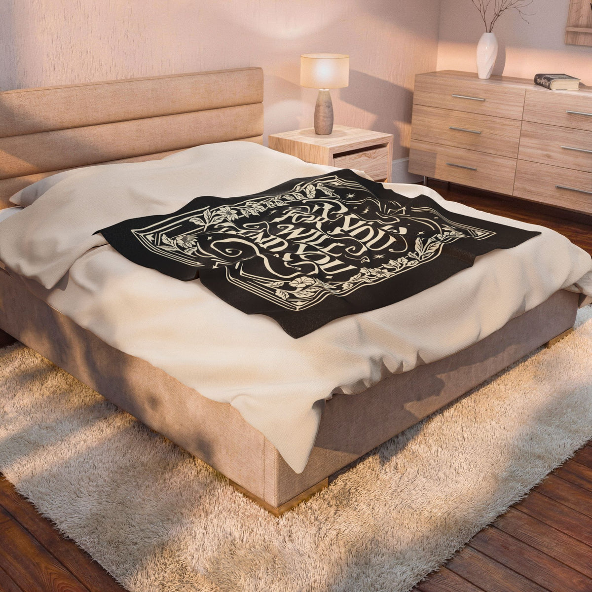 The Sun Tarot Card Plush Blanket