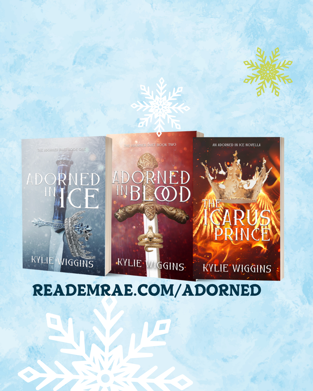 Adorned Bundle by Kylie Wiggins | Signed Paperbacks