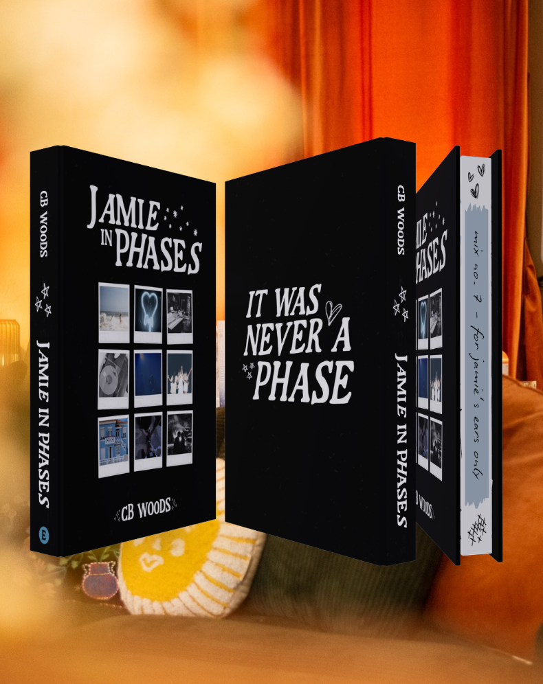 Jamie in Phases by CB Woods | Adult Contemporary Romance Signed Print Pre-order