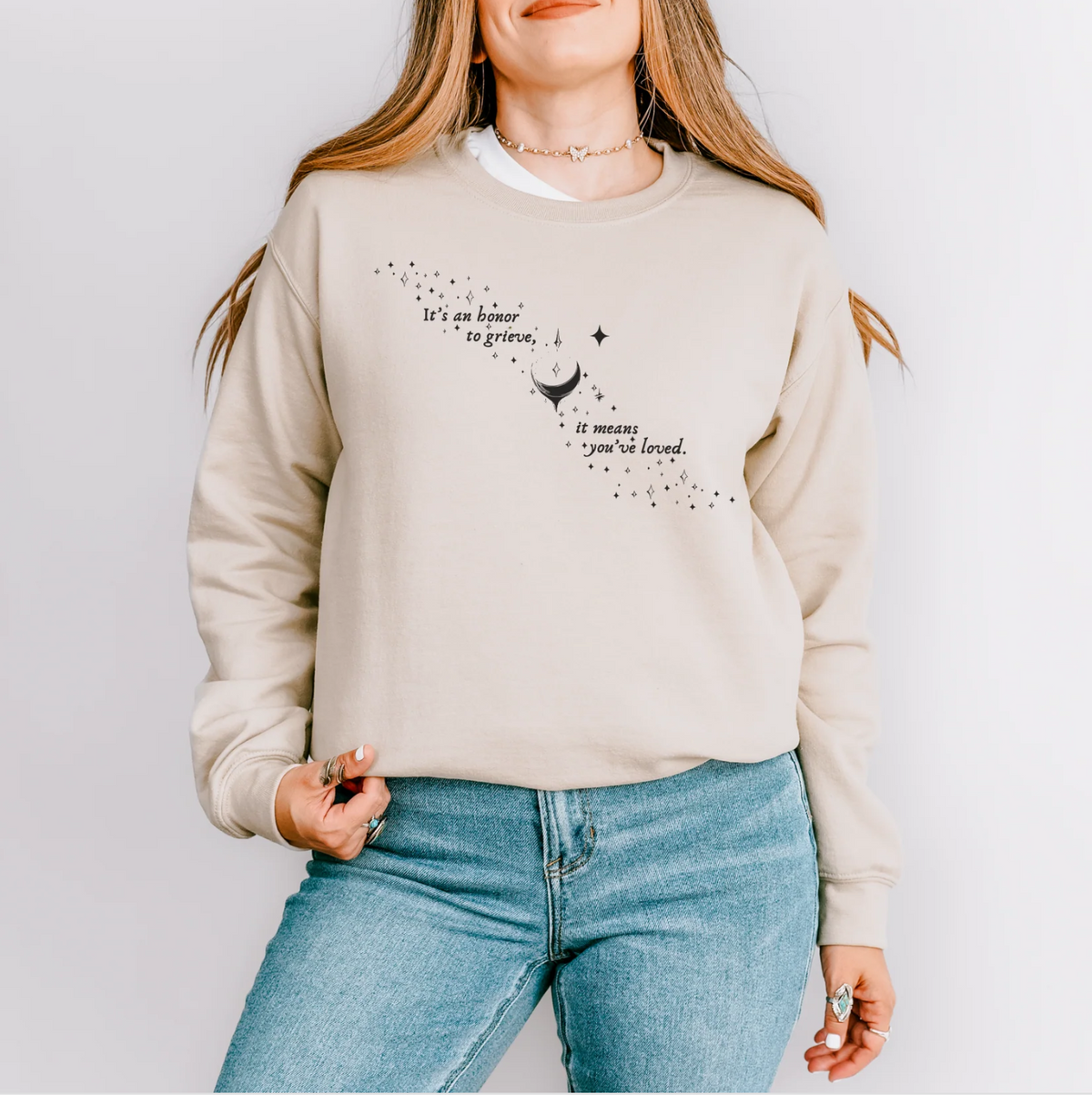Grief & Love Crewneck | Orin Steele
