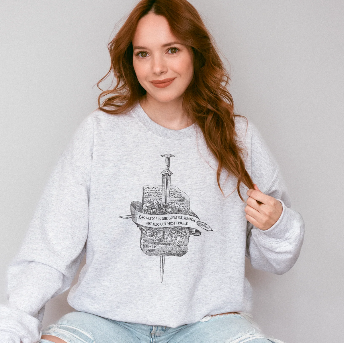 Great & Fragile Weapon Crewneck | Orin Steele