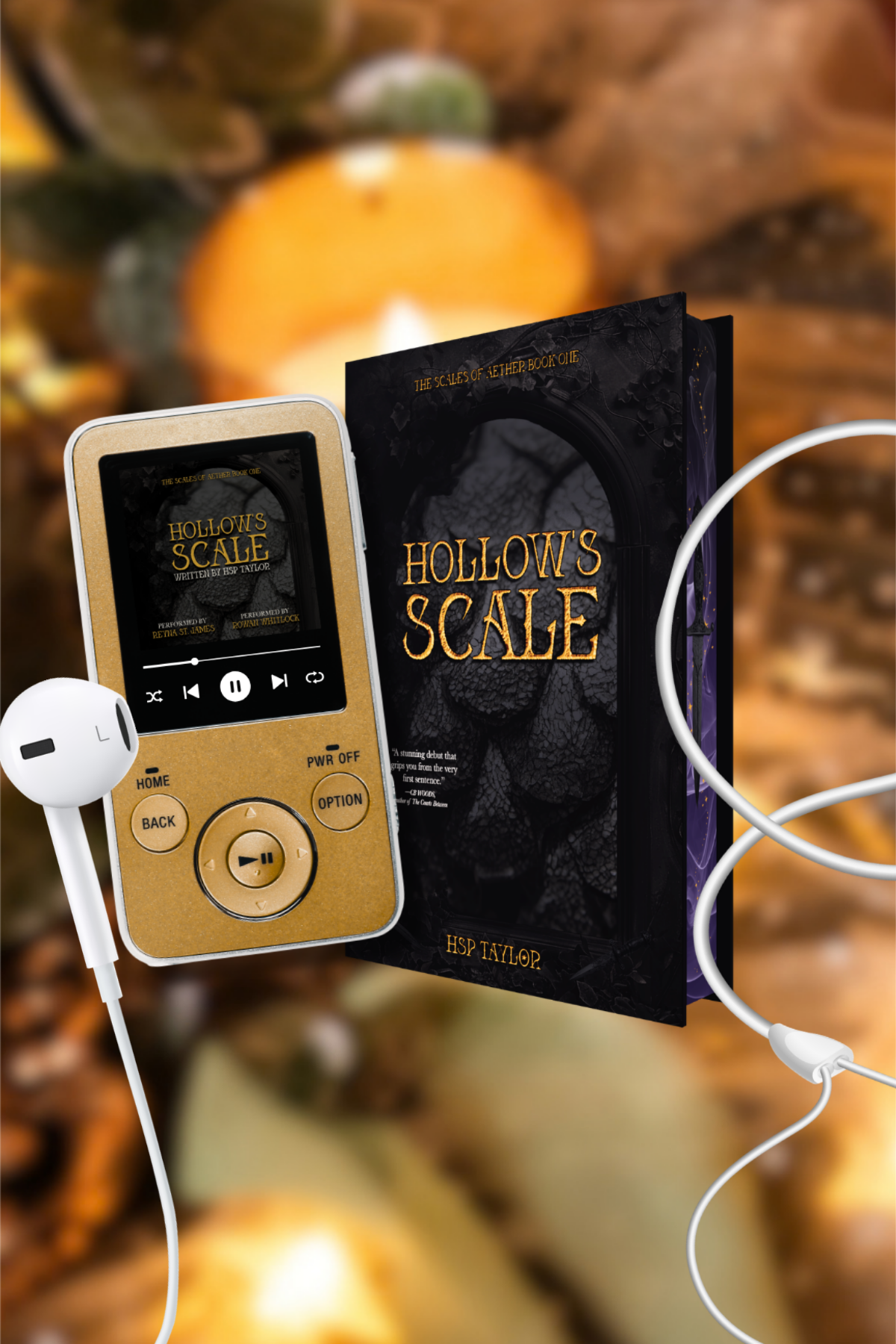 Hollow's Scale by Reyna St. James & Rowan Whitlock | Romantic Fantasy Immersive Reading Signed Bundle