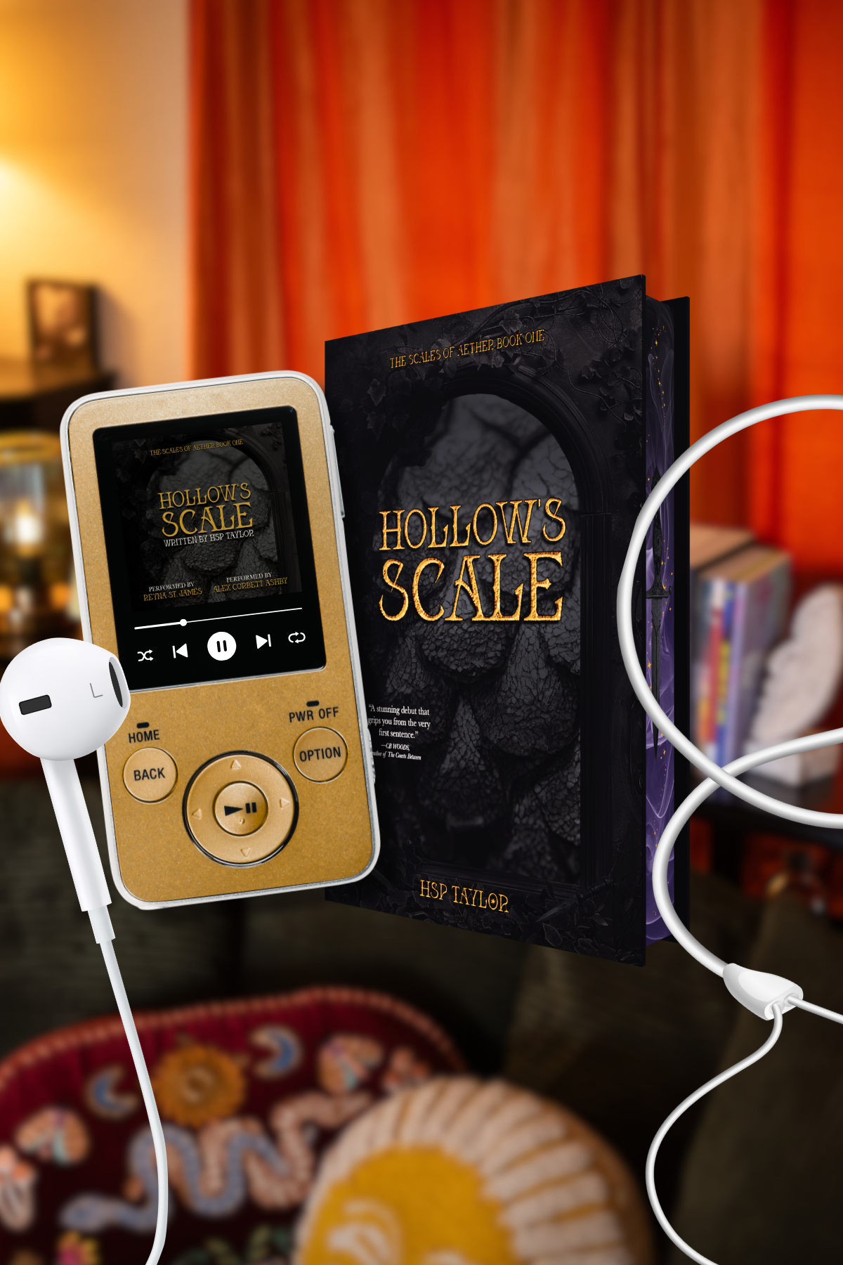 Hollow's Scale by HSP Taylor, Reyna St. James & Rowan Whitlock | Adult Romantic Fantasy Immersive Reading Signed Bundle