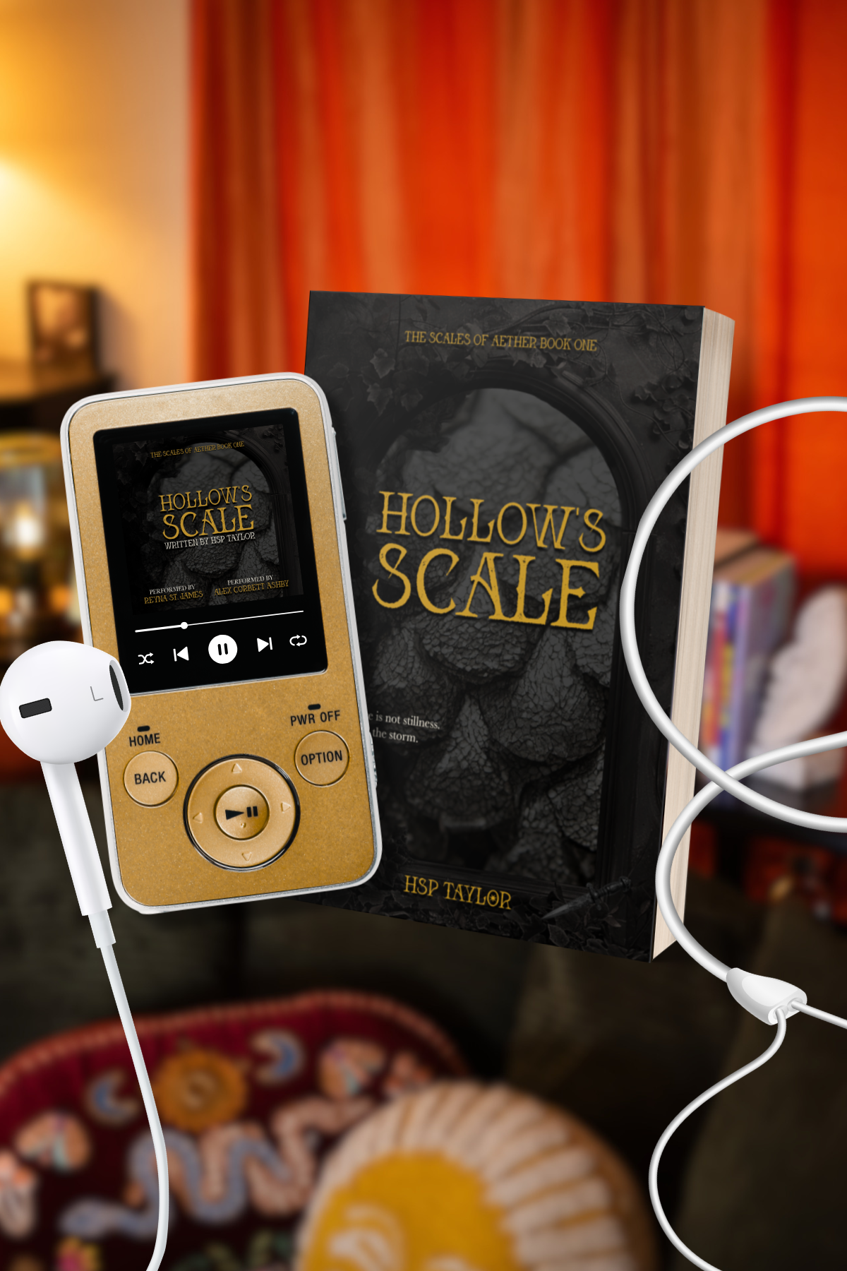 Hollow's Scale by HSP Taylor, Reyna St. James & Rowan Whitlock | Adult Romantic Fantasy Immersive Reading Signed Bundle