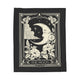The Moon Tarot Card Plush Blanket