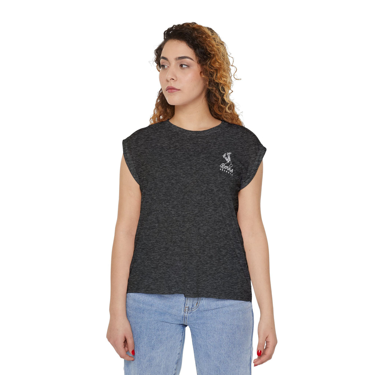 Boots in Berks Muscle Tee | Annie Forrest
