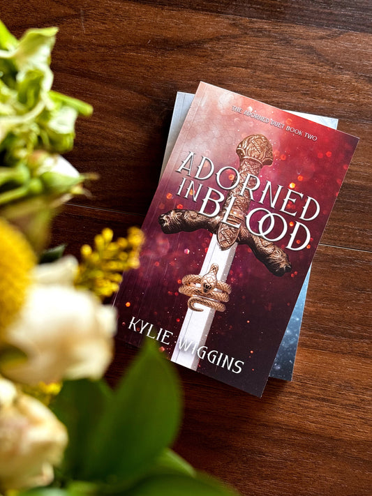 Adorned In Blood by Kylie Wiggins | Signed Paperback