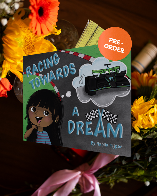 Racing Towards a Dream by Nabila Tejpar | Children's Book Pre-order