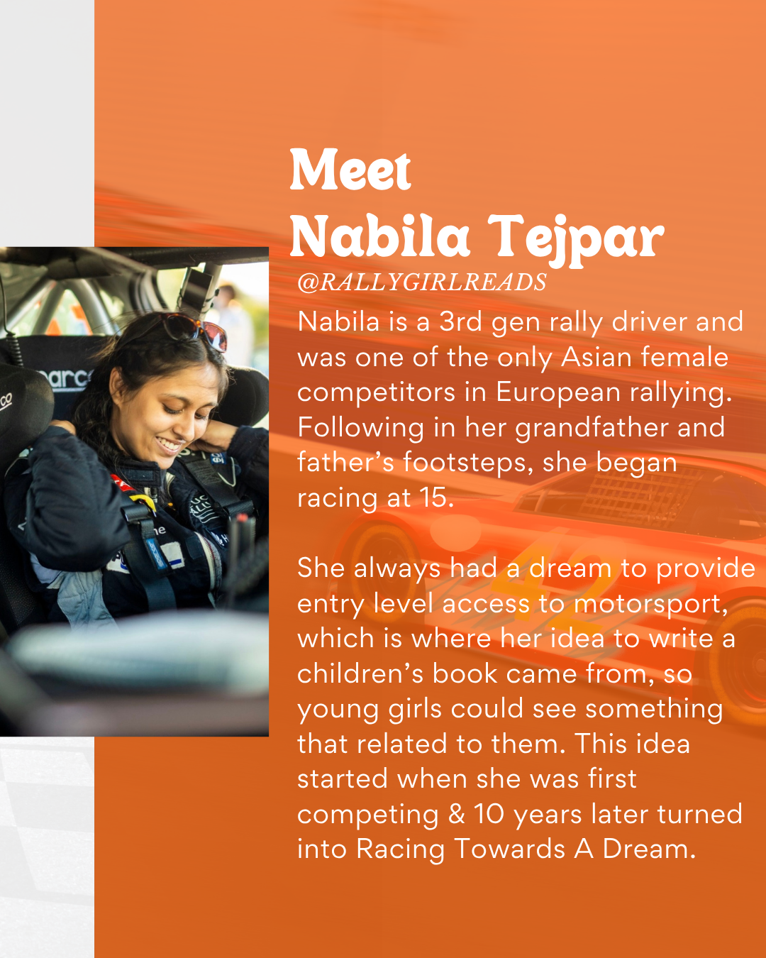 Racing Towards a Dream by Nabila Tejpar | Children's Book Pre-order