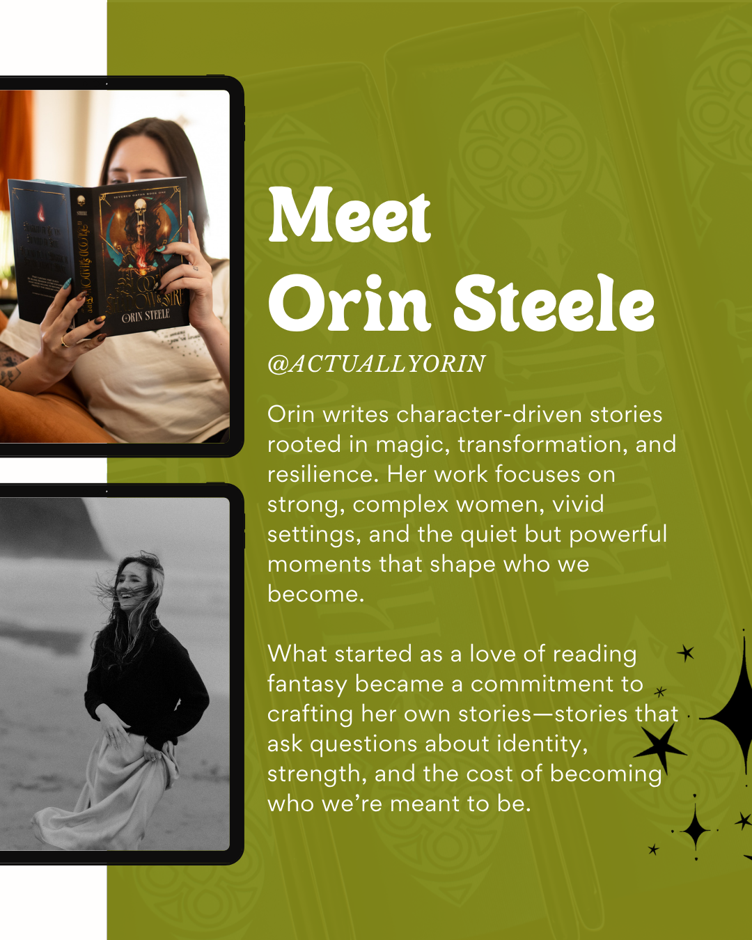 By Blood, Shadow, and Fire by Orin Steele | Signed Copy