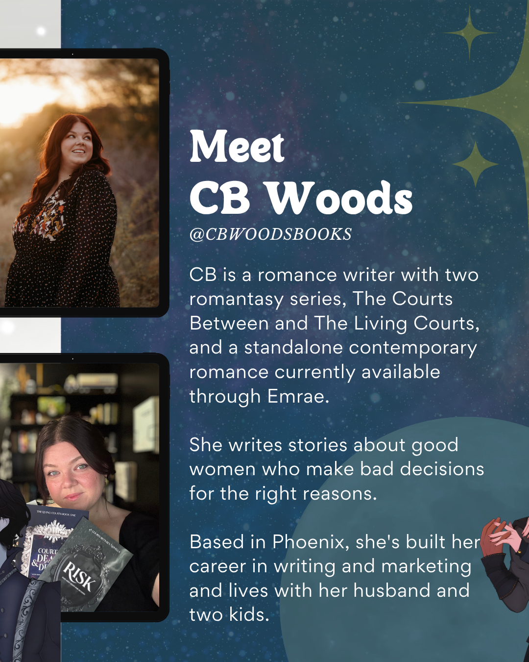 Rift & Courting Death & Desire Tandem Reading Edition by CB Woods | Universal eBook