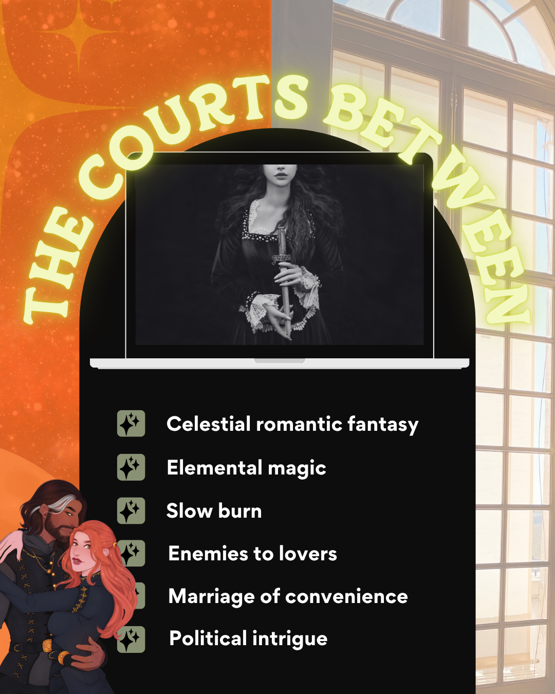 Rebel by CB Woods | The Courts Between Book Two | Signed Print Books
