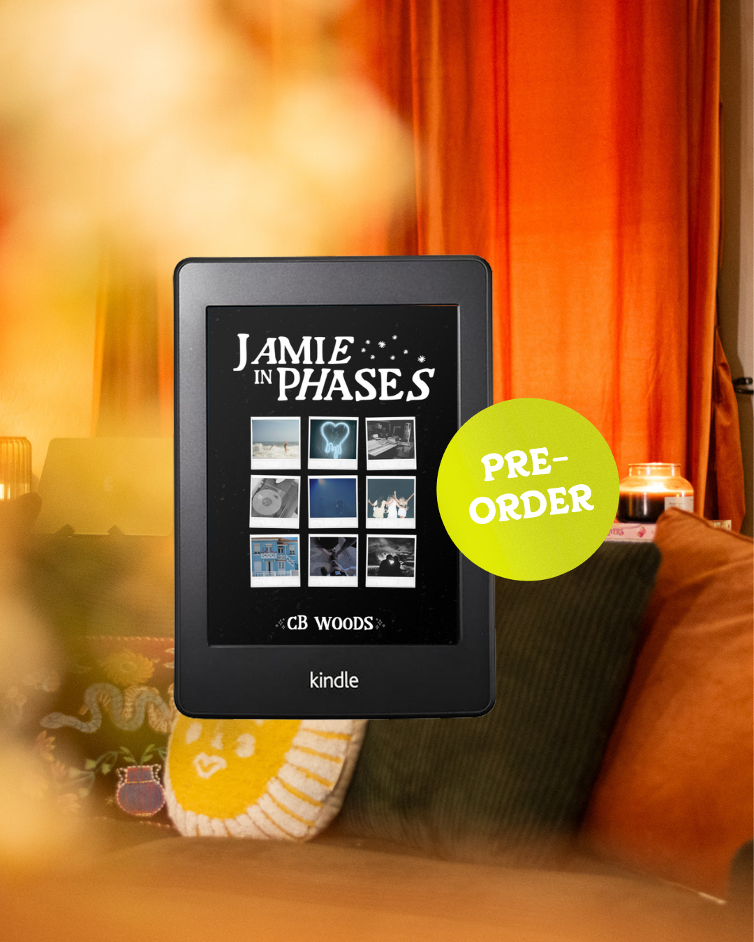 Jamie in Phases by CB Woods | Adult Contemporary Romance Signed eBook Pre-order