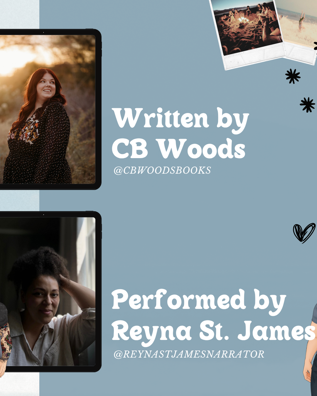 Jamie in Phases by CB Woods & Reyna St. James | Adult Contemporary Romance Audiobook