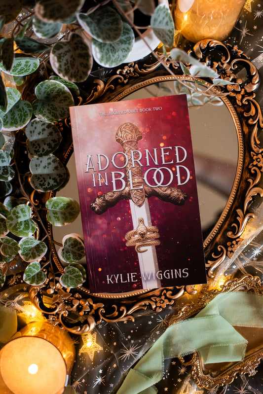 Adorned In Blood by Kylie Wiggins | Signed Paperback
