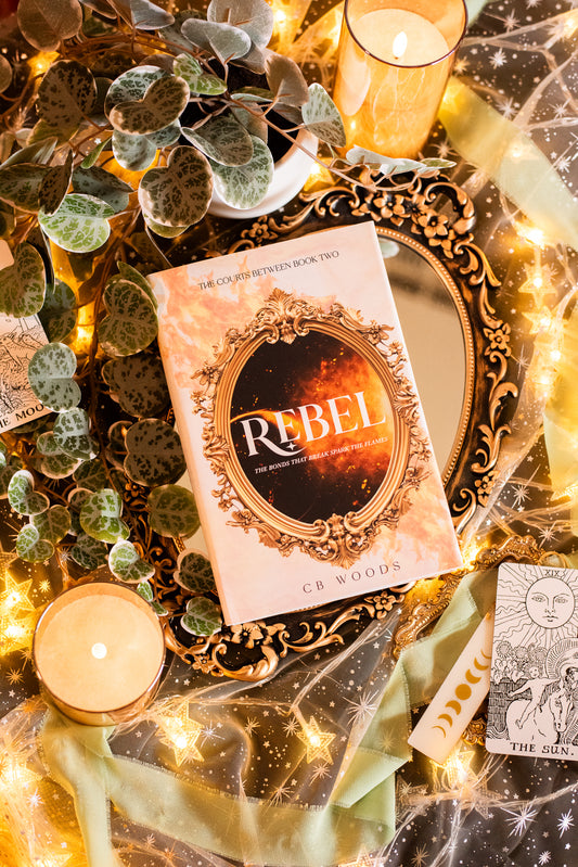 Rebel by CB Woods | The Courts Between Book Two | Signed Print Books