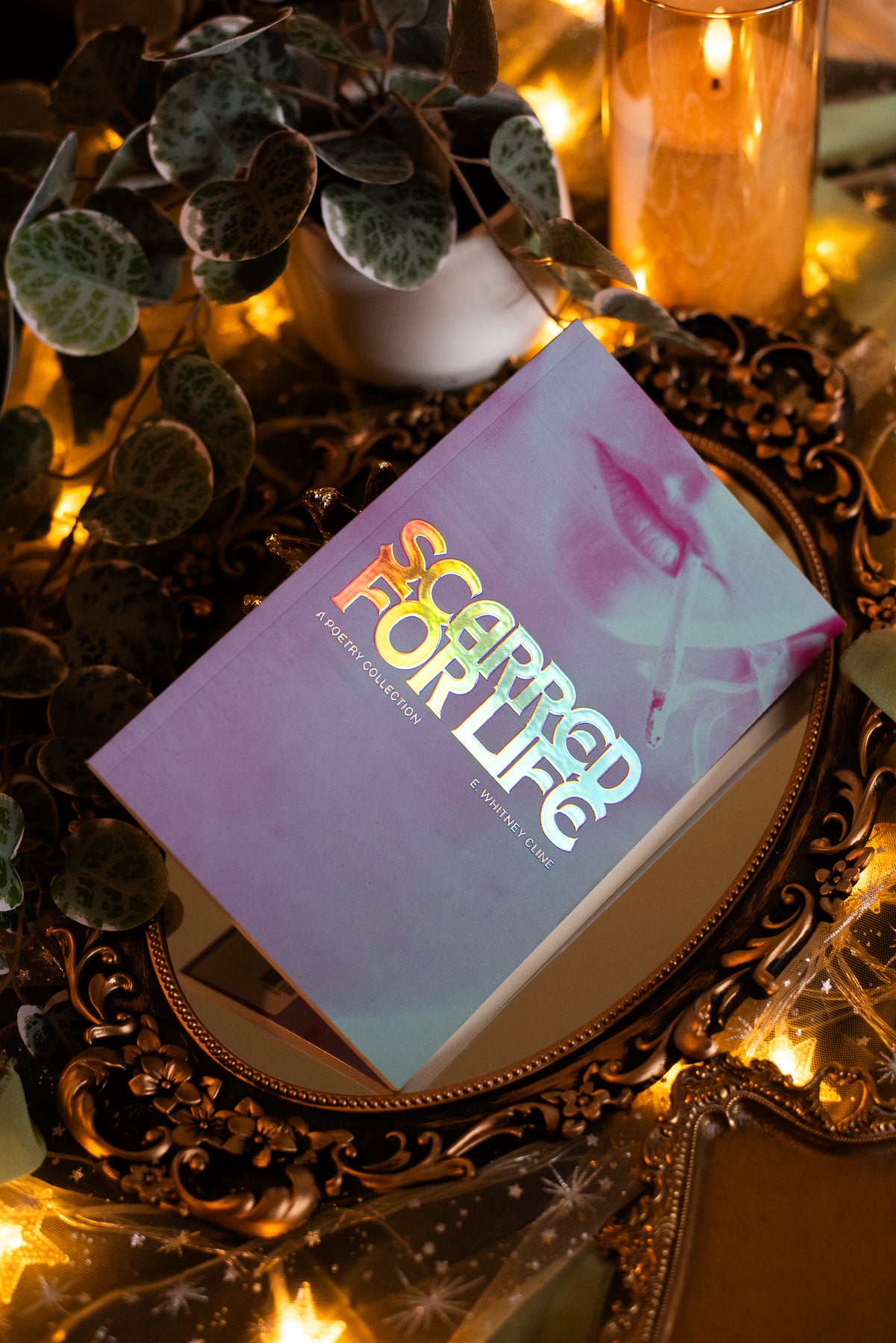 Scarred For Life by E. Whitney Cline | Poetry Collection | Signed Paperback