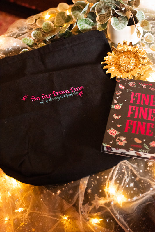 So Far From Fine Tote