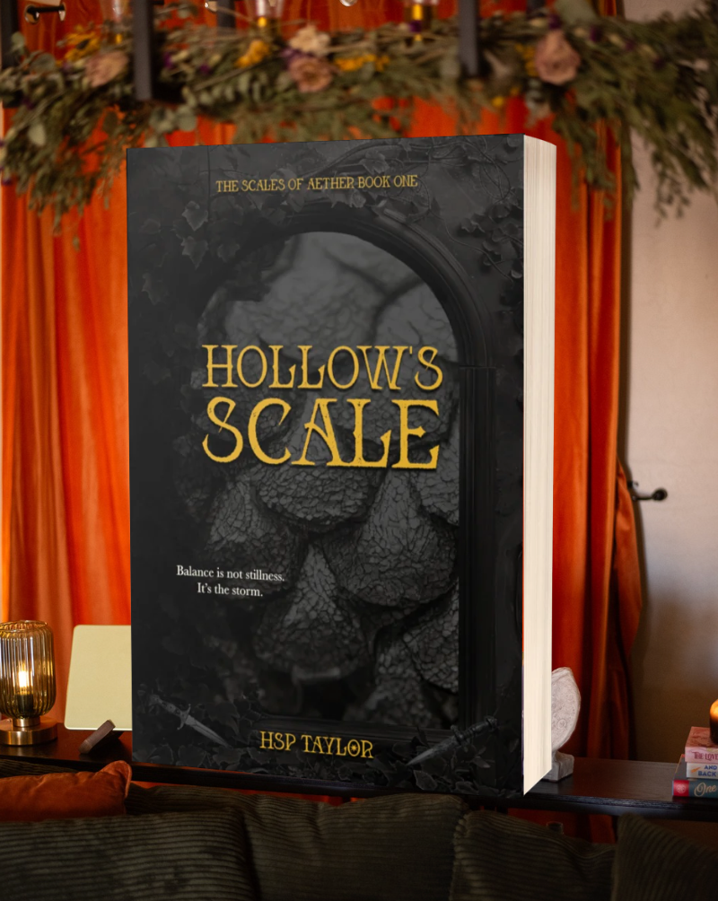 Hollow's Scale by HSP Taylor | Death's Scale Book One | Signed Print Pre-order