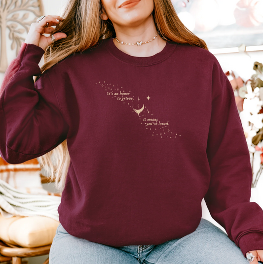 Grief & Love Crewneck | Orin Steele