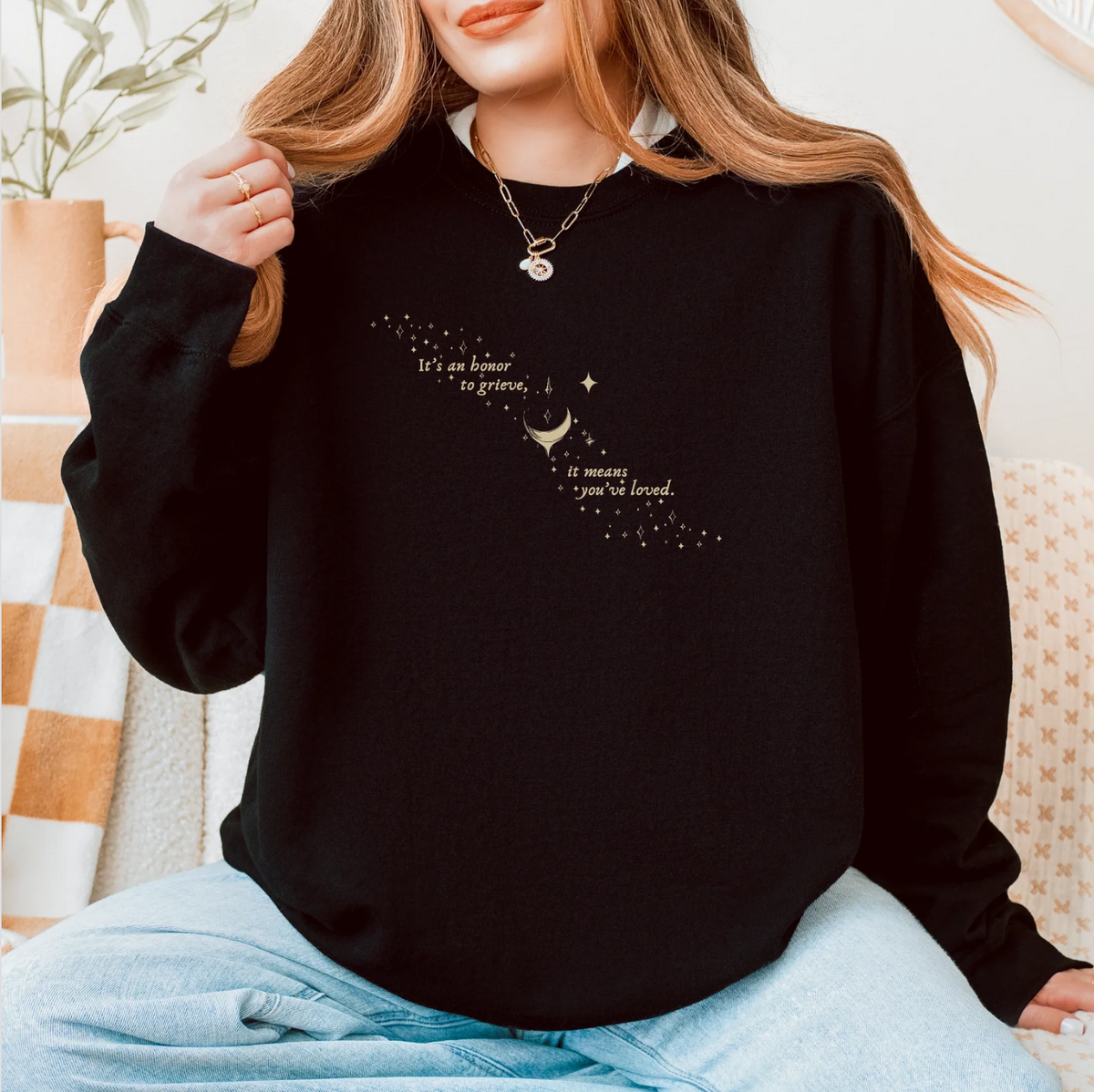 Grief & Love Crewneck | Orin Steele