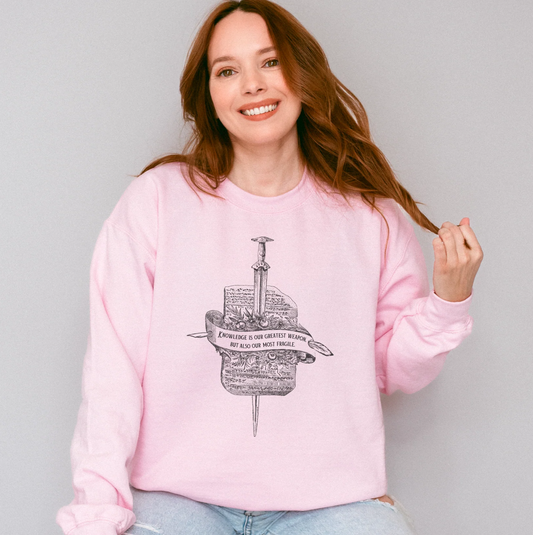 Great & Fragile Weapon Crewneck | Orin Steele