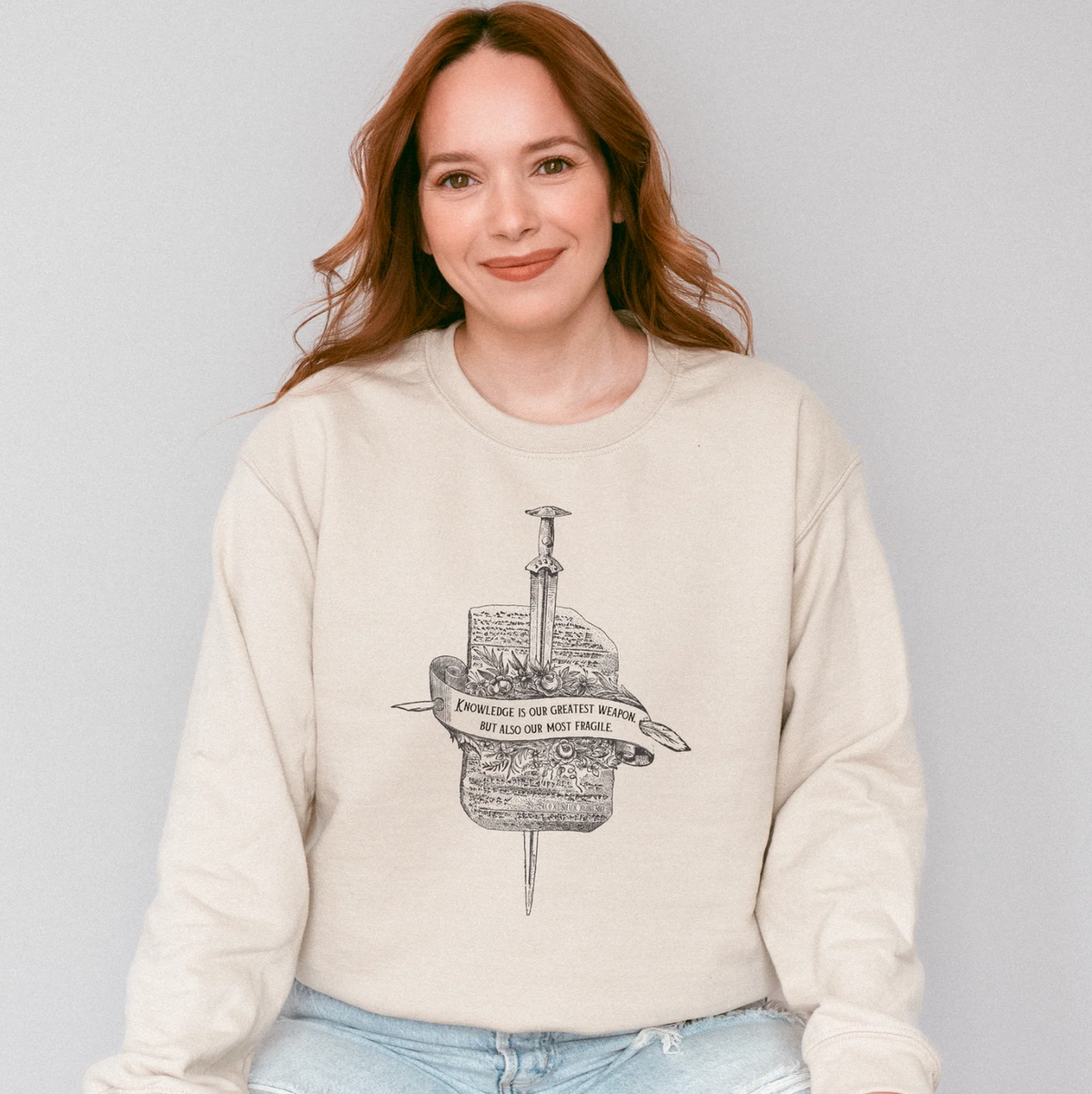 Great & Fragile Weapon Crewneck | Orin Steele