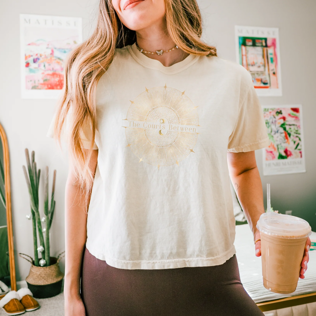 The Courts Between Crop Top | CB Woods