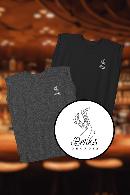 Boots in Berks Muscle Tee | Annie Forrest