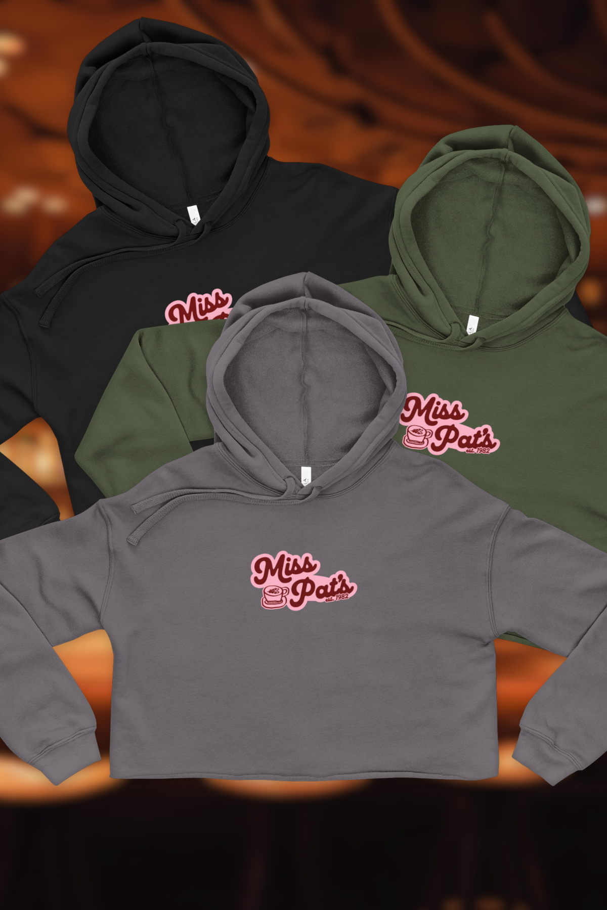 Miss Pat's Cropped Hoodie | Annie Forrest